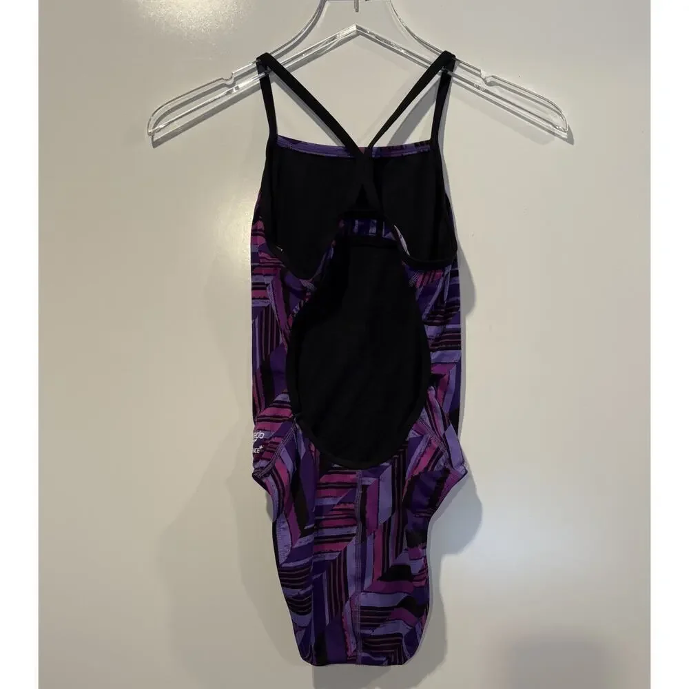 Speedo Endurance Free Back‎ One Piece Swimsuit Womens Size 28 (728)